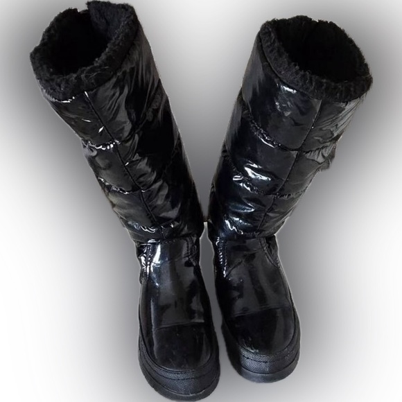 Madden Girl Black Winter & Rain Boots - Picture 2 of 6